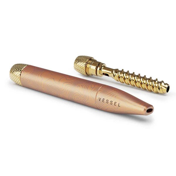 Vessel Helix 3.5" Metal Bat - Rose Gold - TPCSUPPLYCO