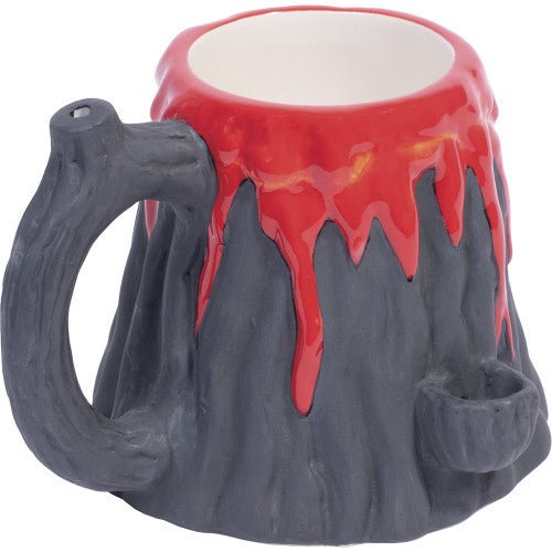 Volcano Porcelain Water Pipe Mug - TPCSUPPLYCO