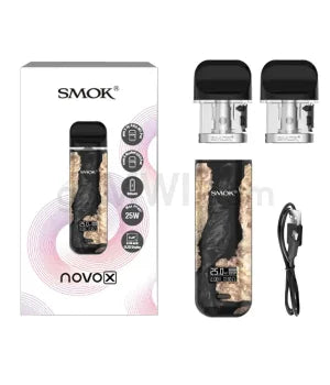 Smok Novo X Kit 800 mAh-Black Stabilizing Wood