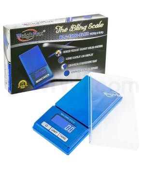 WeighMax BLG - 1000 1000g x 0.1g Bling Scales - Blue - TPCSUPPLYCO