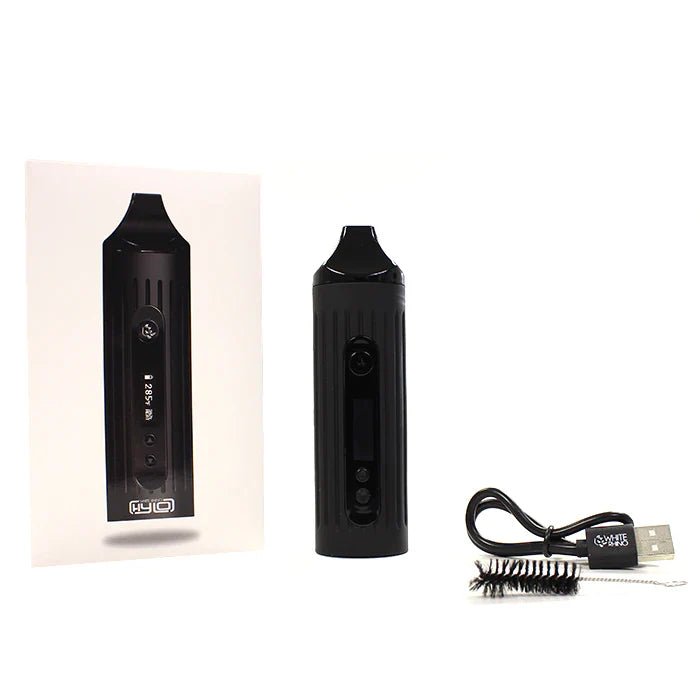 White Rhino 4.75" Hylo Digital Dry Herb Vaporizer - TPCSUPPLYCO