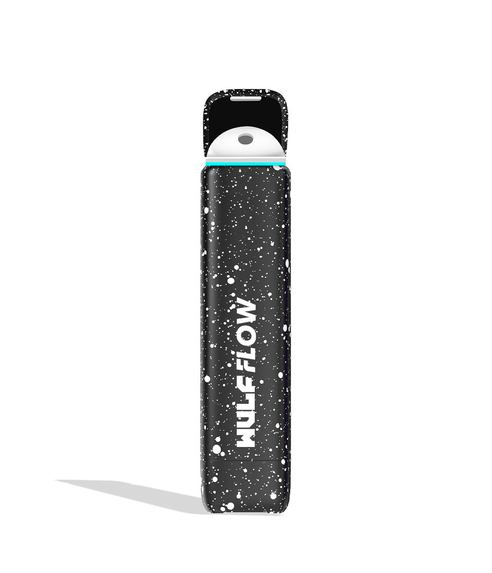 Black-White Spatter Wulf Mods Flow Battery Open Lid