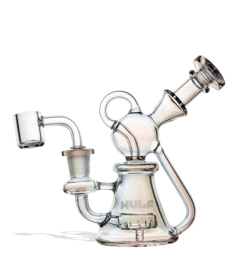 Full Color Wulf Mods Revo 14mm Dab Rig with Quartz Banger Front View