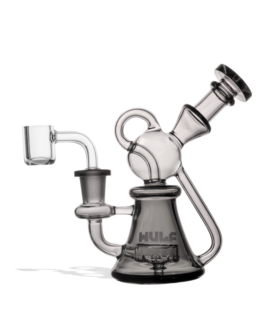Smoke Wulf Mods Revo 14mm Dab Rig with Quartz Banger Front View