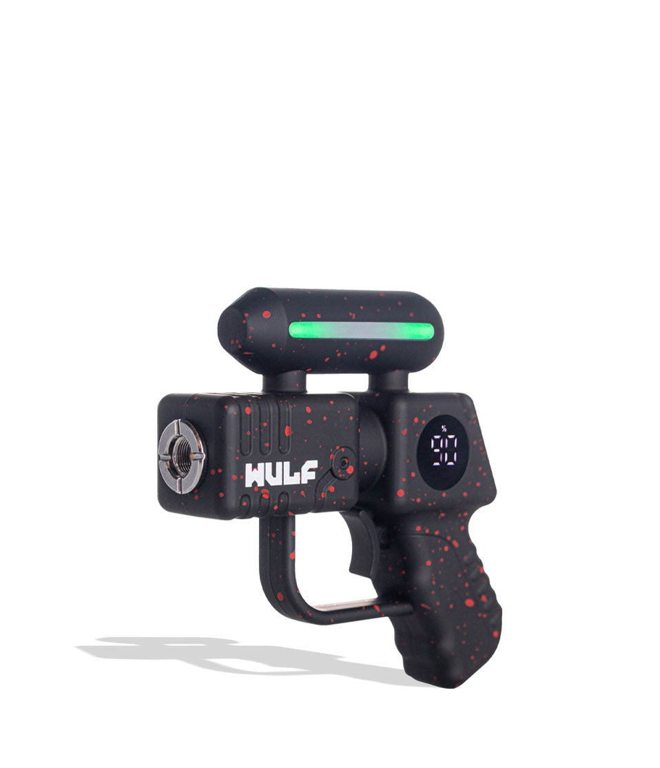 Black-Red Spatter Wulf Mods Zapp Battery Side View
