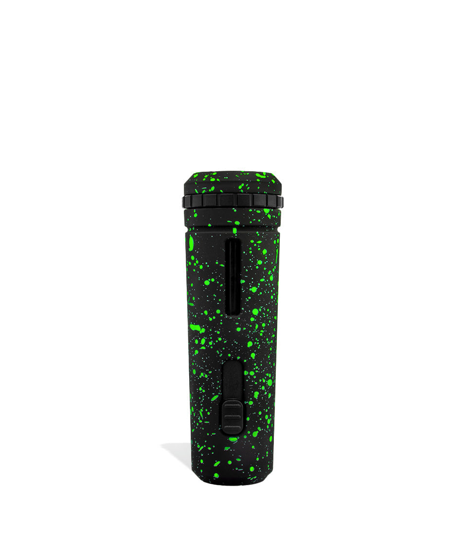 Black-Green Spatter Wulf Mods UNI Back View