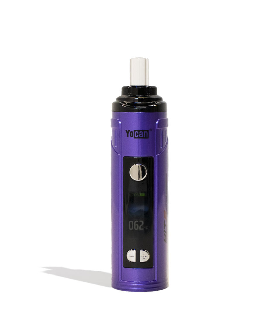 Purple Yocan HIT 2 Dry Herb Vaporizer
