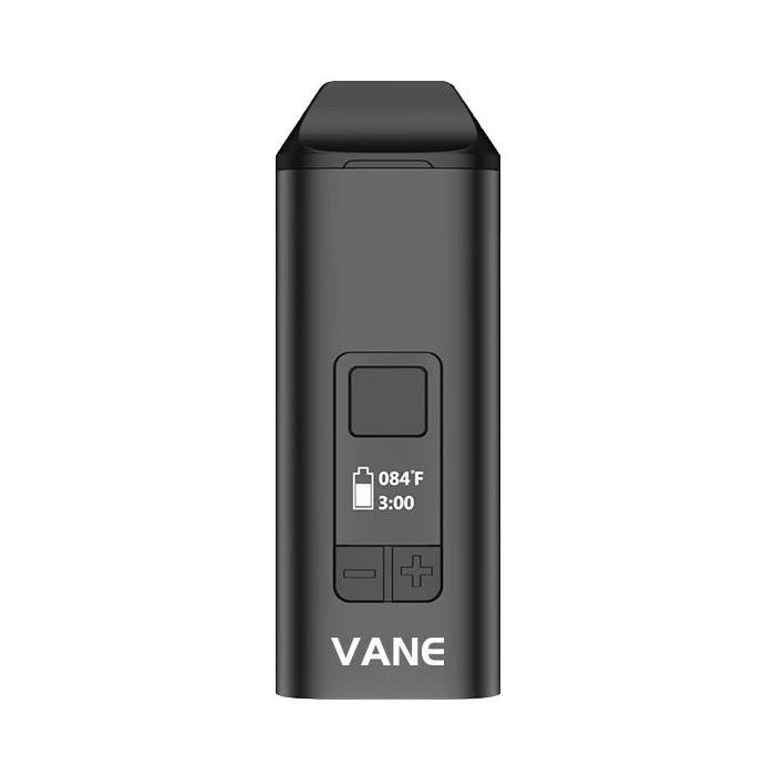 Yocan VANE 1100mAh Dry Herb Vaporizer - Black - TPCSUPPLYCO