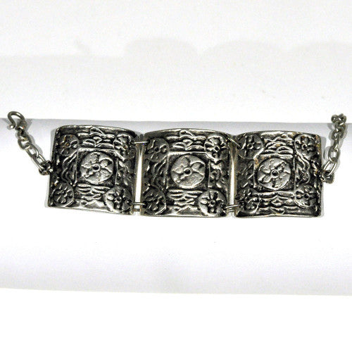 Three Square Turkish Bracelet - Zamak Jewelry - Z15002