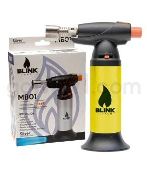 Blink Table Torch 6.25" MB01 w/ Adjust. Flame - Yellow - TPCSUPPLYCO