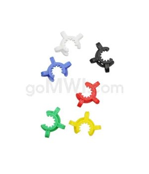 Clips for GOG 14mm Joints - Assorted Colors 25CT/BAG - TPCSUPPLYCO