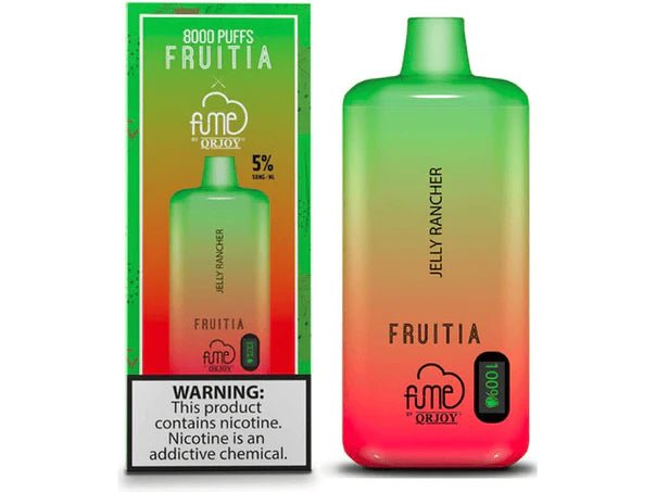 Fruitia x 8000 Fume Disposable Vape 18ml - TPCSUPPLYCO