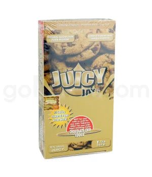 Juicy Jay's 1 1/4'' Rolling Paper-Chocolate Chip C 32/pk 24ct - TPCSUPPLYCO