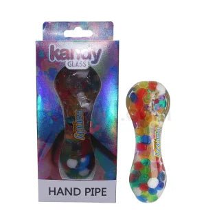 Kandy Glass 4.5" Glycerin Bubble Hand Pipe - TPCSUPPLYCO