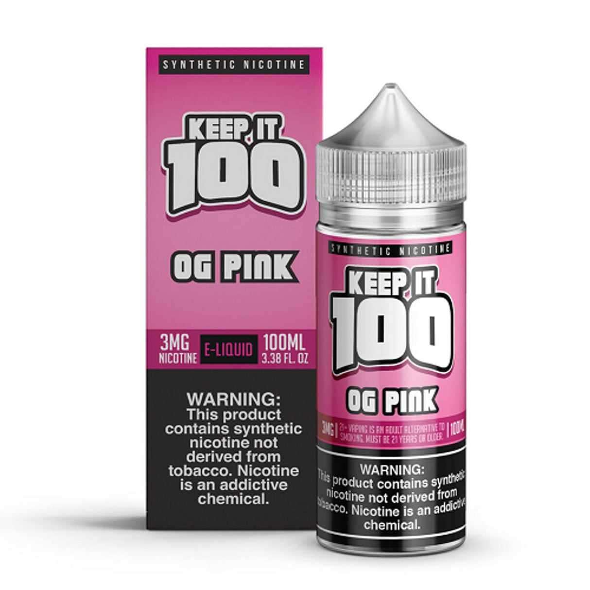 Keep it 100 E-liquid 100ml - TPCSUPPLYCO