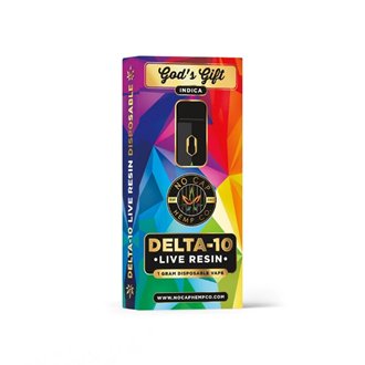 NoCap - Delta 10 + Live Resin 1g Disposable God's Gift - TPCSUPPLYCO