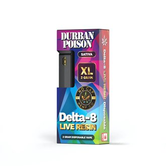 NoCap - Delta 8 THC Live Resin Disposable Vape XL - 2 Gram Durban Poison - TPCSUPPLYCO