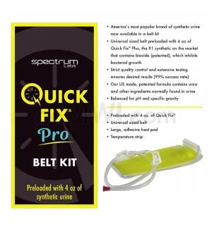 Quick Fix 6.3 Pro Belt Kit 4 Ounce - TPCSUPPLYCO