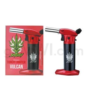 Smoxy Vulcan Torch 6PC/BX - Red - TPCSUPPLYCO