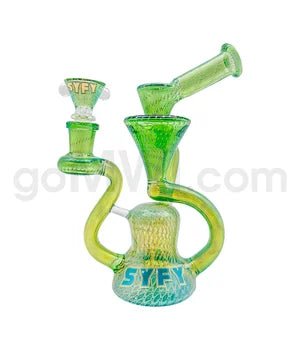 SYFY GOG 8'' Sidecar CFL Honeycomb Water Recycler Green - TPCSUPPLYCO